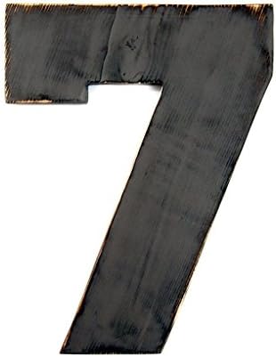 Number 7 Wooden Birthday Party Decor Birthday Number Photo Prop Rustic Wall Decor Nursery Kids Rustic Wall Number Wall Art Number Photo Prop