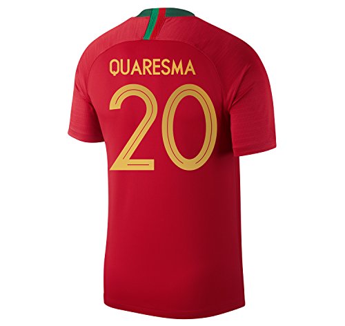 Nike QUARESMA #20 Portugal Home Men's Soccer Jersey Russia World Cup 2018