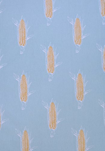 Set of Apron, Oven Mitt, Pot Holder, Pair of Kitchen Towels in a Unique Corn on the Cob Design, Made of 100% Cotton, Eco-Friendly & Safe, Value Pack and Ideal Gift Set,Kitchen Linen Set By CASA DECORS