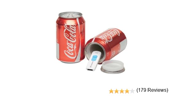 Bote de camuflaje / Lata de ocultación imitación refresco (Coca ...