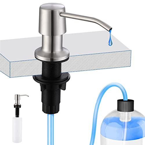 Sink Soap Dispenser for Kitchen TokeShimi Built in Dish Soap Dispenser