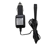 HQRP Car Charger for Braun CruZer4, CruZer6 Face Model Z60, 2838 Type 5730 Shaver, 12-volt Vehicle Adapter Power Cord + HQRP Coaster