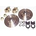 EMPI Link Pin Bolt On Disc Brake Kit, 4 On 130mm Bolt Pattern, Compatible With Bug Type-1, 22-2986
