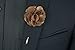 WeiShang Men's Lapel Pin Flower Handmade Boutonniere for Suit (Style A 8 Pack)