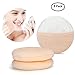 Joly Powder Puffs, Makeup Puff for Face Foundation Powder with Glove -Washable Sponge 3.35 Inch (3pcs/set)