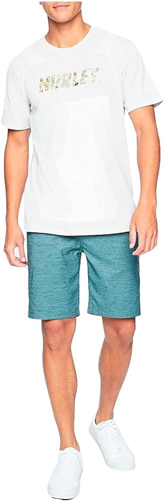 Hurley Men's Dri-fit Fastlane Realtree Short Sleeve T-Shirt: Clothing