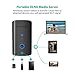 RAVPower Filehub Plus, Wireless Travel Router N300, Wireless SD Card Reader, HDD Reader, Connect USB Hard Drive to Phone, Tablet and Laptop, DLNA NAS Sharing Media Streamer (6700mAh, Black)