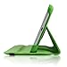 Infiland Samsung Galaxy Tab 4 7.0 Case, PU Leather 360° Rotating Stand Case Cover for Samsung Galaxy Tab 4 7-Inch / Galaxy Tab 4 Nook 7.0 (Galaxy Tab 4 7.0, Green)