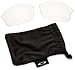 Oakley Flak Jacket XLJ Rectangular Replacement Sunglass Lenses, Clear, 63 mm