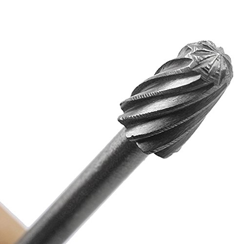 Transser 3mm Shank Woodworking HSS Micro Milling Cutter Tool Routing Wood Machine Set Router Bits For Wood Cutter (silver - 10pcs x 1 set) - Thumbnail 3