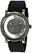 Stuhrling Original Men's 879.03 Leisure Sniper Transparent Swiss Quartz Black Rubber Strap Gunmetal Watch