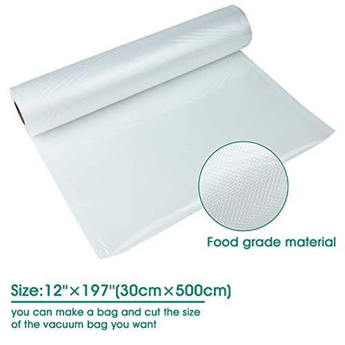Vakuumierbeutel 30x500 cm (2 Rollen) - Vakumiererbeutel für alle Balken Vakuumierer, BPA-frei, Vakuumbeutel Sous Vide… – Bild 6