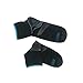 6 Pairs Sport Plantar Fasciitis Arch Support Low Cut Running Gym Compression Foot Socks / Foot Sleeves (S/M, Black1)