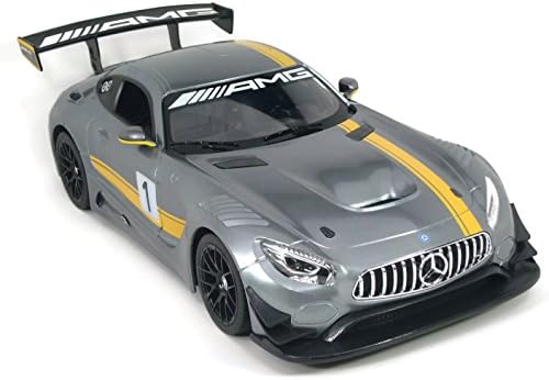 Rastar RC Mercedes AMG GT3 RC Remote Control Car Working Lights 1 14 Scale SILVER color