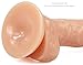 Beauty Molly Superior 7 Inch Anal Realistic Penis Dildo with Suction Cup Adult Sex Toys for Women, Flesh