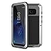 Galaxy S8 Case,Tomplus Armor Tank Aluminum Metal Shockproof Military Heavy Duty Protector Cover Hard Case for Samsung Galaxy S8 (Silver)