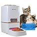 USDREAM Programmable 6L Automatic Pet Feeders with Voice Message Recording and LCD Screen Smart Dogs Cats Food Auto Dispenser Bowl Whitethumb 3