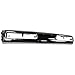 Titanium Plus Autoparts Front Center Steel Chrome Bumper Face Bar with Air Holes and License Plate Compatible with 93-94 NISSAN D21 Pickup 93-95 Pathfinder (Partslink Number NI1002101 6201457G25)