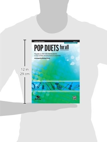 Pop Duets For All B Flat Clarinet Bass Clarinet