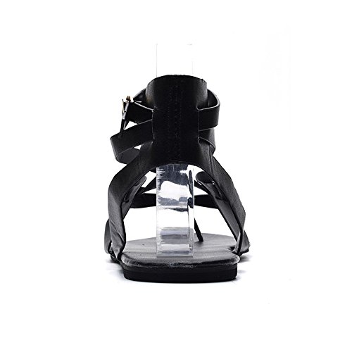 Londony ♥‿♥ Clearance Sales,Ladies Retro Rome Strappy Flat Sandals for Womens Granola Fisherman Sandal Shoes - Thumbnail 5