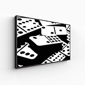Canvas Wall Art for Living Room, Bedroom Black and White Article Framed Canvas Prints for Home Decoration Ready to Hang - 16x24 inches