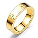 Fire Ants Love Ring-Gold Lifetime Just Love You With(Size:5-10)