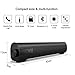 Portable Soundbar for TV/PC, Outdoor/Indoor Wired & Wireless Bluetooth Stereo Speaker with The Newest Remote Control, 2 X 5W Mini Home Theater Sound bar with Built-in Subwoofers for Phones/Tablets…thumb 4