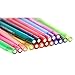 Colored Fineliner Gel Pens Set with Diamond Head 0.5mm Extra Fine Point Roller Ball Colors Ink Pen for Adult Coloring Books and Secret of Garden, Pack of 18 (18 Colors)