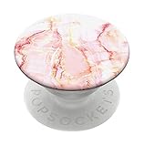 PopSockets PopGrip: Swappable Grip for Phones & Tablets - Rose Marble