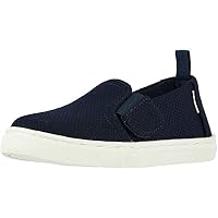 TOMS Kids Unisex Luca (Infant/Toddler/Little Kid) Navy Sport Knit 5 M US Toddler