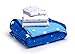 Delta Children 4 Piece Toddler Bedding Set for Boys - Reversible 2-in-1 Comforter - Includes Fitted Comforter to Keep Little Ones Snug, Bottom Sheet, Top Sheet, Pillow Case - Blue Stars