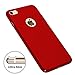 Qissy iphone 6s Plus Case, Ultra-thin Hard Matte Shockproof Electroplate Cover Skin stylish Anti-Scratch for iphone 6plus/6s plus 5.5 (red)