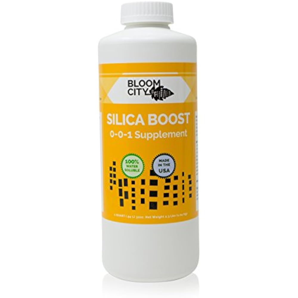 Silica Fertilizers &amp; Plant Food Boost Growing Supplement