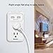 Huntkey 4 Outlets Surge Protector, 3 USB Ports 5V/2.4A, 5-Foot Heavy Duty Extension Cord, SMC407