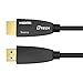 DTECH 32ft Fiber Optic HDMI Cable 4K at 60Hz 18Gbps HDR High Speed Subsampling 4:4:4 4:2:2 4:2:0 in-Wall Rated - 10 Meters