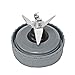 Replacement Blade for Ninja BL660, 6 Fins Bottom Blade Replacement Parts for Ninja Professional Blender