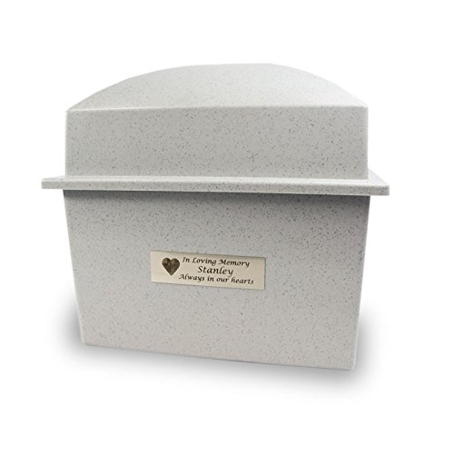 image for OneWorld Memorials Cremation Urn Vault Polymer Urn Vault for Burial- I