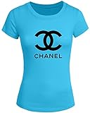 Chanel Logo For 2016 Womens Printed Short Sleeve tops t shirts