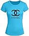 Chanel Logo For 2016 Womens Printed Short Sleeve tops t shirts
