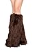 Roma Costume Faux Fur Boot Covers, Brown, One Size