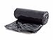 Aluf Plastics 55-60 Gallon Trash Liners - (Value 100 Pack) - 1 MIL Strength Black Plastic Garbage Bags 38
