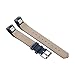 For Fitbit Alta / Alta HR Bands, KOBWA Soft Leather Metal Buckle Replacement Bracelet Wristband for Fitbit Alta/Alta HR Watch