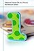 Classic Numbers Wooden Puzzle for Toddlers, Preschool Age w/Colorful Wood Pieces & Shape Cut-Outs in Board. Simple Educational & Sensory Learning for 1, 2 & 3 Year Olds