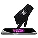 Opard Winter Gloves Phone Touch Screen Waterproof Warm Inner Thermal Fleece for Men Women Work Sports Outdoor Motorcycle Cycling (Black)