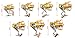 Supertrip Full Metal Aluminum Saltwater High Speed Fishing Reels Spinning Gold and Sliver Left/right Size 70