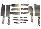 SellerGiveOrBuy Set of 10 Kitchen Chef's Knives