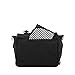 JuJuBe Be Classy Structured Multi-Functional Diaper Bag/Purse, Onyx Collection - Black Out