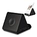 Ultra Portable Wireless Bluetooth Speaker, Wireless Speaker with Desktop Cradle, Device Stand with Built-in Mic for iPhone iPad Samsung Android and More - Black