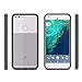 OMOTON Google Pixel XL Case, Slim Fit Case with Shock Absorbing TPU Bumper and Anti-Scratches Hard Acrylic Back for Google Pixel XL [5.5 Inch] (2016 Released) Clear/Black