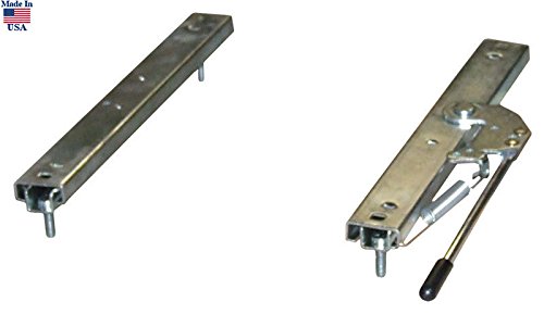 New Black HIGH BACK SEAT w/ Slide Track Kit for Case Forklift Fork Lift Truck by The ROP Shop